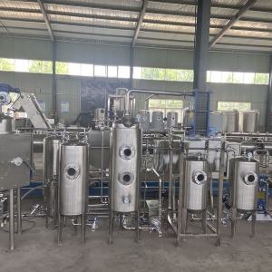 60升超聲波中試提取機組